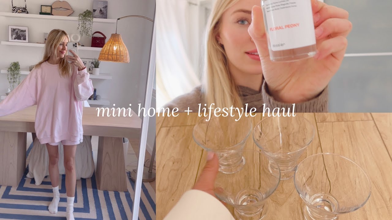 Mini Home + Lifestyle Haul | Cassie Randolph