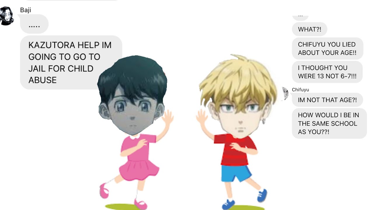 Naotos age? {Tokyo revengers group chat text}