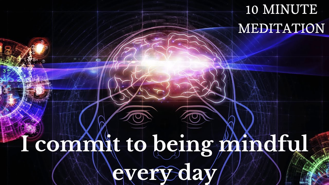 I commit to being mindful every day - Affirmations to heal the soul ...