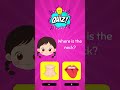 🔴Where is the neck? #kids #fun #entertainment #quiz  #youtubeshorts