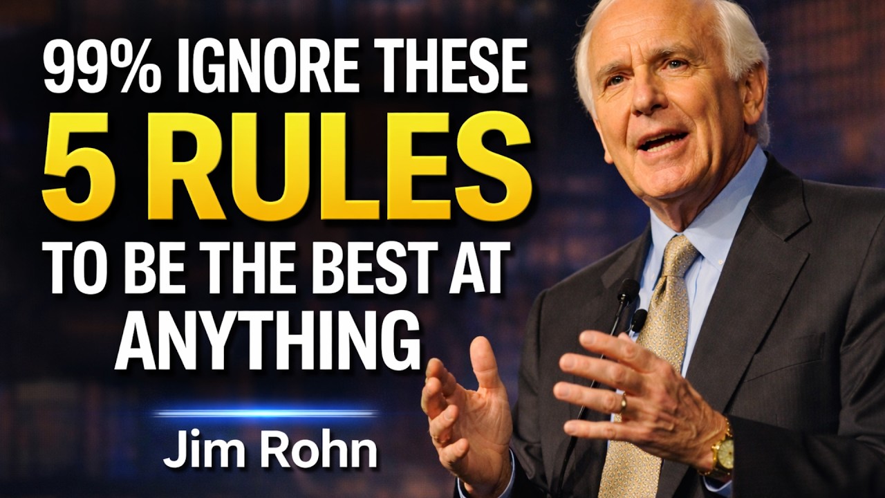 5 мощных правил, чтобы стать лучшим в любом деле | Мотивация Джима Рона