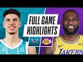 HORNETS at LAKERS | FULL GAME HIGHLIGHTS | March 18, 2021