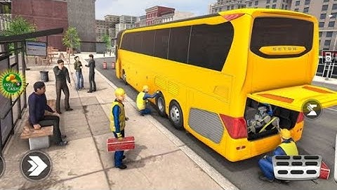 Mobile Bus Simulator Game 3D Bus Driving Android Mobile Gameplay 2025