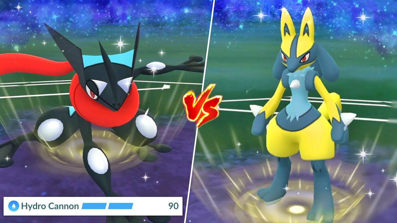 Lucario vs Greninja Alola Pokemon League #fyp #pokemon #pokemon