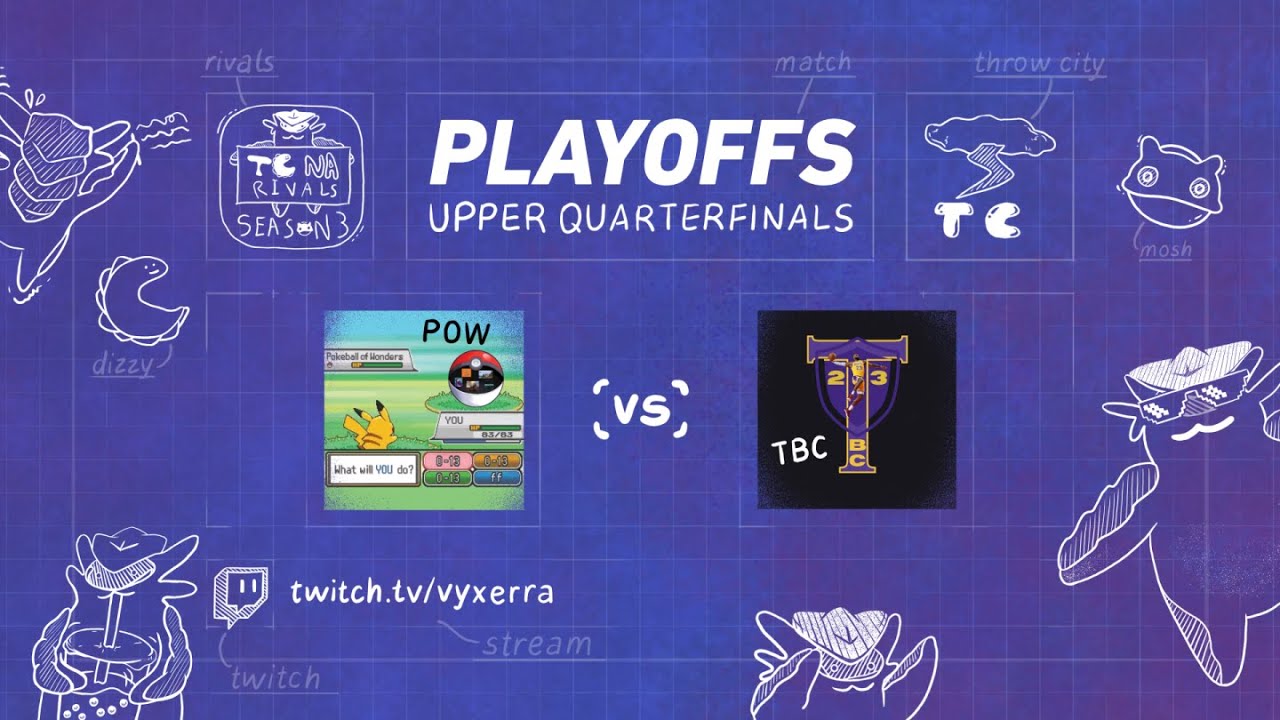 TC NA Rivals 3 Playoffs | POW vs TBC VOD
