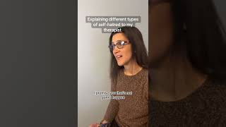Explaining different kinds of self-hatred #mentalhealth #skit #therapysessions #cptsd #selfhatred