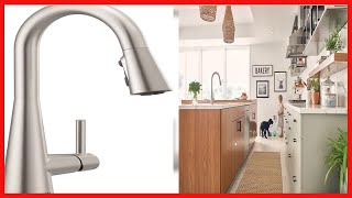 Moen Sleek Spot Resist Stainless One Handle High Arc Pulldown Kitchen Faucet Featuring Power Boost screenshot 1