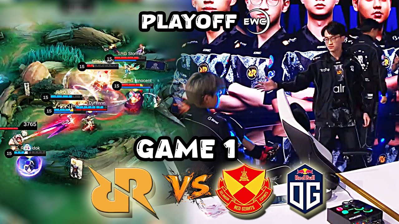 RRQ vs SRG Game 1 - Playoff MSC EWC 2025