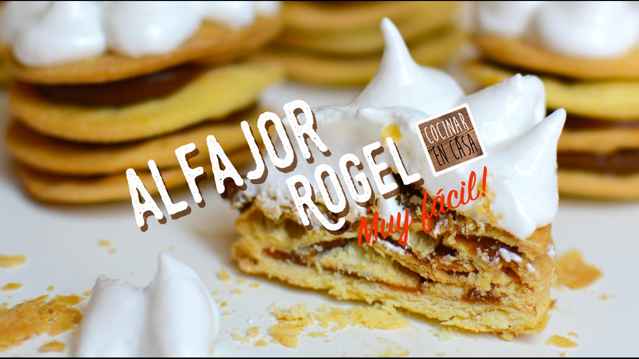 Alfajor Rogel - Torta Rogel - YouTube