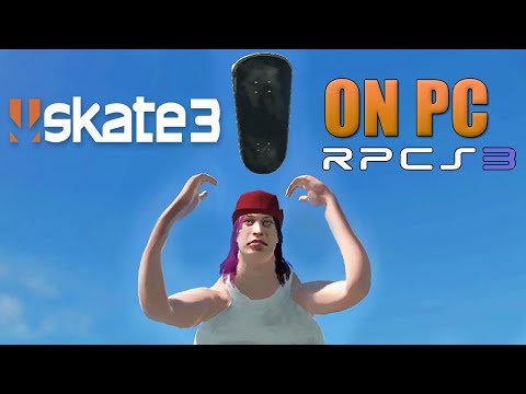 SKATE 3 is fully Playable on PC! (RPCS3 - Enhanced Resolution) 