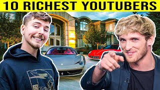 The Richest Youtubers on the Planet in 2024!!