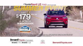 Bernardi Toyota – "Bernardi Summer Double Warranty" (07/2017)