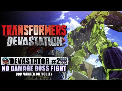 Devastator  #2 (Boss Fight) Commander Difficulty [Transformers Devastation]