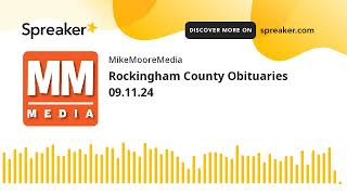 Rockingham County Obituaries 09.11.24