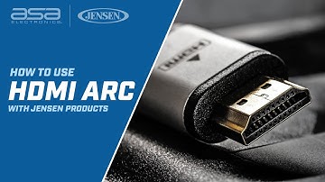 How To Use HDMI ARC (Audio Return Channel) With JENSEN® Products