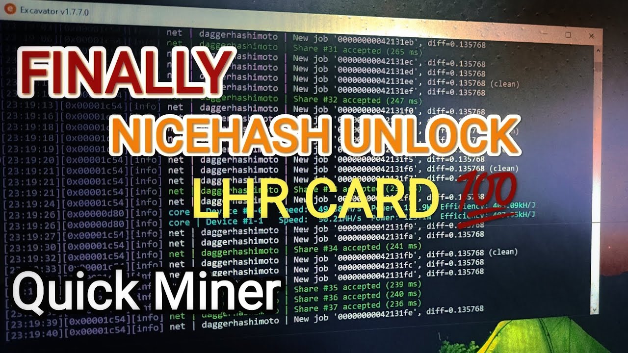 Nicehash Quick Miner Finally Did This - How to Unlock LHR cards 💯