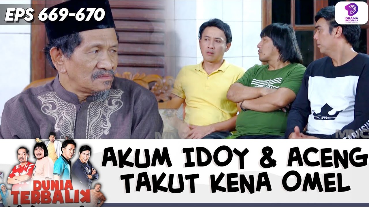 TAKUT KENA MARAH, AKUM IDOY & ACENG LEBIH PILIH DIAM!! | DUNIA TERBALIK | EPS.669-670 (1/10)