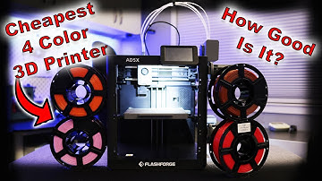 Flashforge AD5X - The Cheapest 4 Color 3D Printer