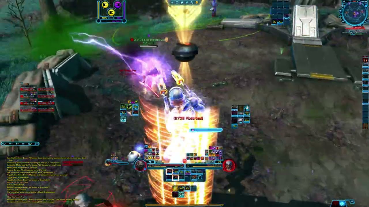 SWTOR 6.3 PvP | 2022 lvl75 -Sharpshooter Gunslinger - Novare Coast | 2% - 0%