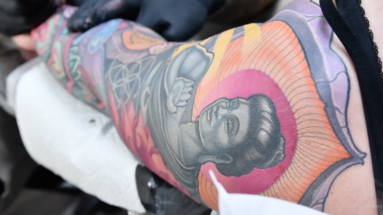 Full Sleeve by Champion Grubbs. GURU TATTOO | San Diego, CA.