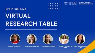 Virtual Research Table | BrainTalk Live