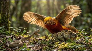 Golden Pheasant 60 Days From Egg To Survivor  Animals Life | Wild Animals