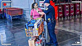 The Moment Walmart Shoplifters Realize They’re Screwed