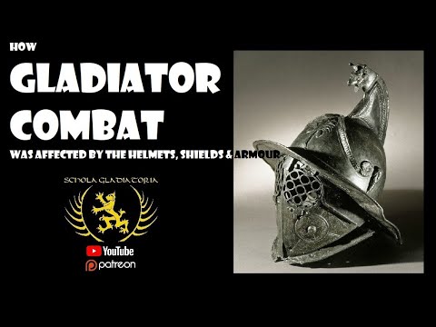 Roman GLADIATOR Helmets, Shields, Armour & Combat