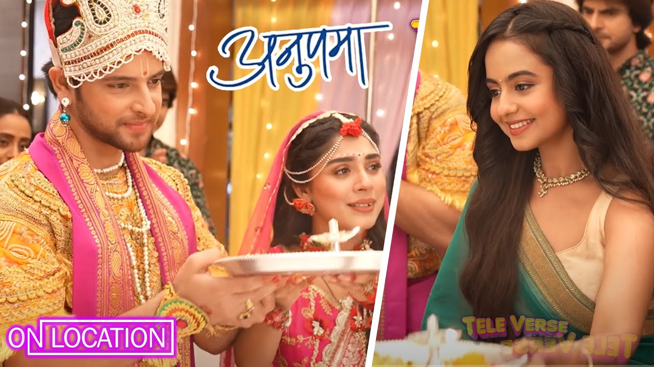  Anupamaa | लड्डू गोपाल की आरती: Prem और Rahi के साथ घर वालों की भक्ति|ON Location|Star Plus 