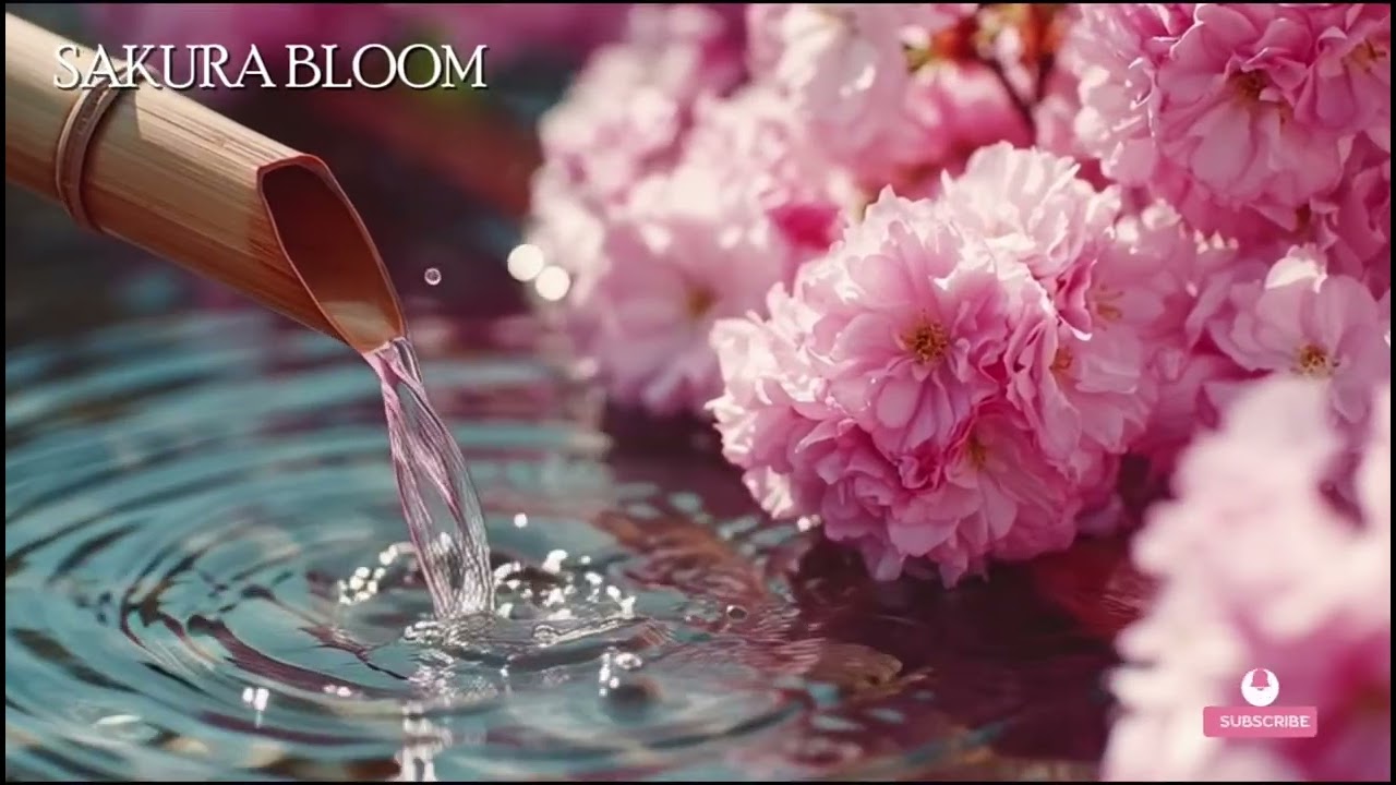 春のささやき – 桜と川のせせらぎ | 安らぎと睡眠の音楽