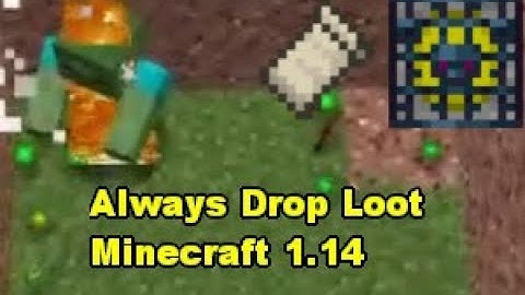 Always Drop Loot Mod - Fabric 1.14 Minecraft Demonstration and Review