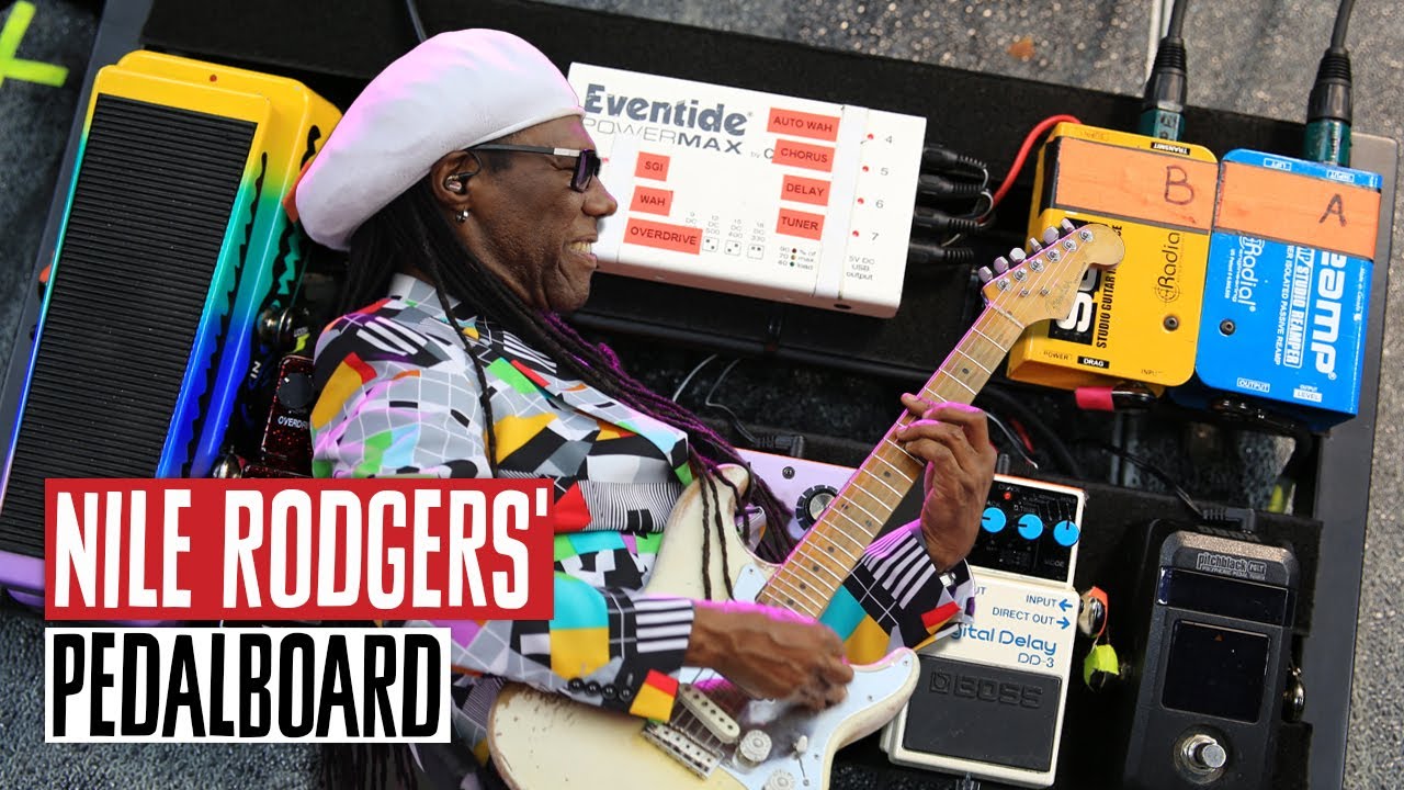 Nile Rodgers' Chic Pedalboard | Rig Rundown Trailer - YouTube
