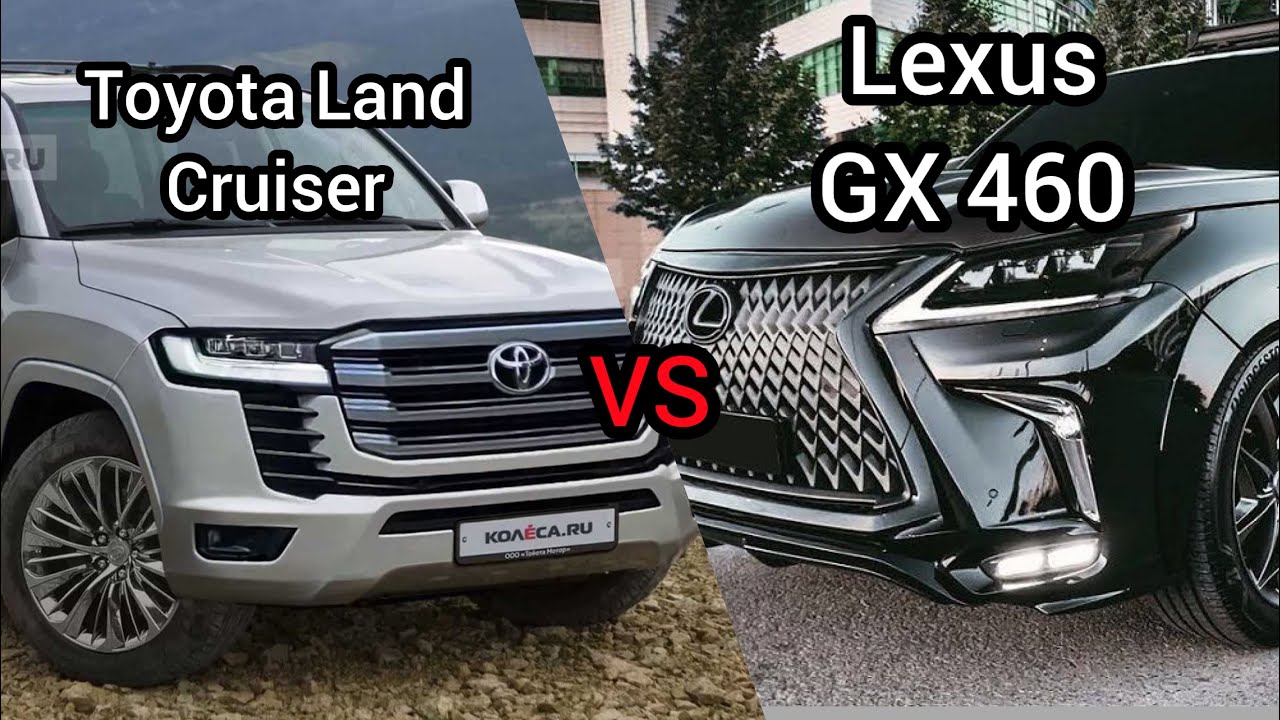 2022 Toyota Land Cruiser VS 2022 Lexus GX 460 - YouTube