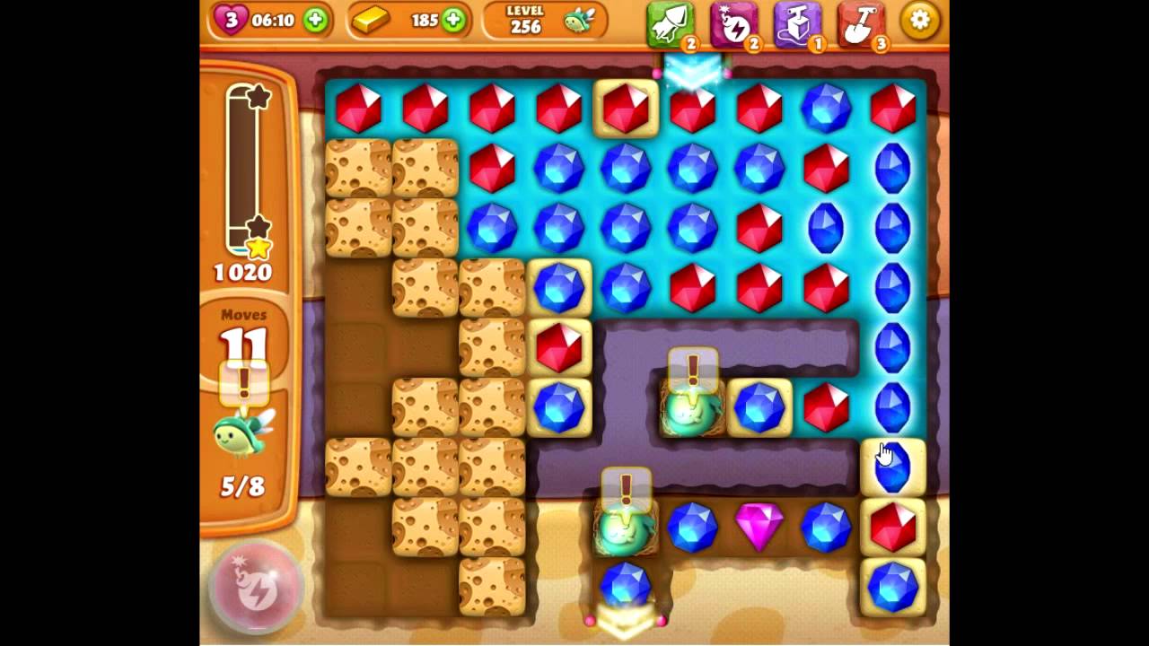 Diamond Digger Saga level 256 no boosters 😈