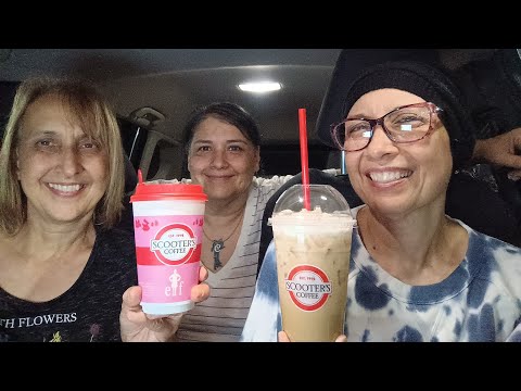 ASMR 🎀☕ Trying @scooterscoffee4364  Holiday Beverages with My Latte Sisters ( Whispered Voice-over )