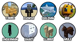 Every Minecraft Mob Explained In 18 Minutes (Part 1)