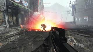 Fallout 4 - M2 Flamethrower - NPC test