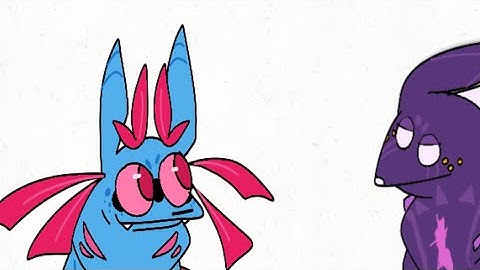 slugcat performance (rain world animation)