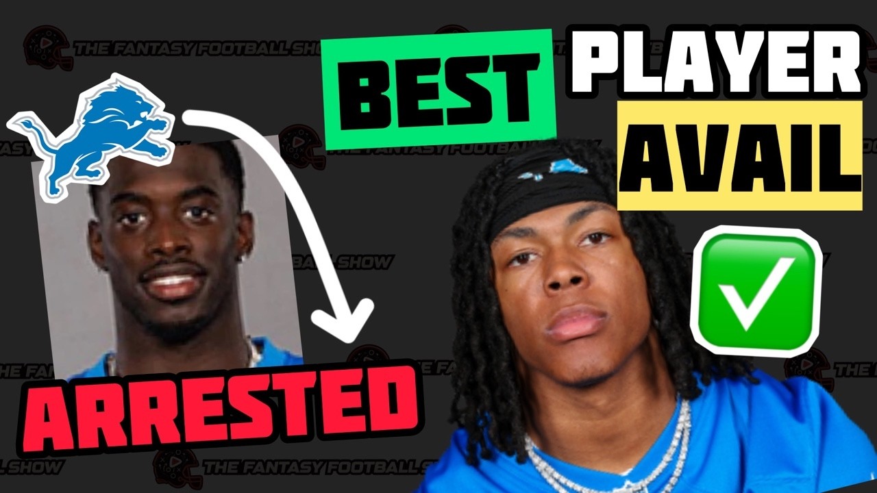 Best Player Available Drafting; Terrion Arnold Arrested