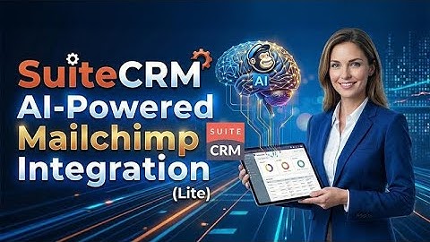 SuiteCRM AI-Powered Mailchimp Integration (Lite) | Real-Time Two-Way Sync & Campaign Tracking