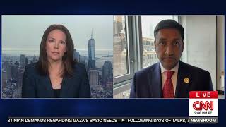 Ro Khanna on CNN Newsroom Live discussing the crisis in Gaza & the House bill that could ban TikTok