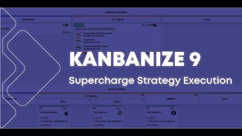 Introducing Kanbanize 9 - Align Strategic Goals with Day-to-Day Work