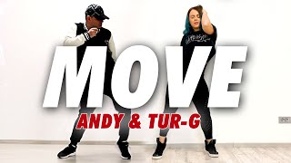 MOVE - Andy &amp; Tur G | Zumba Choreo by ionut feat Rafaelle