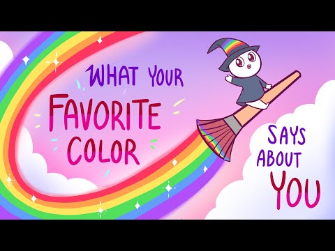 Video: How To Determine Character By Your Favorite Color