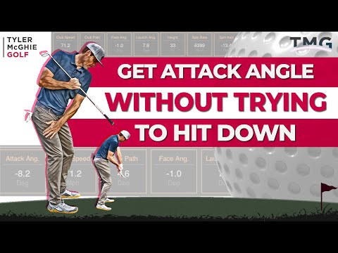 GET ATTACK ANGLE WITHOUT TRYING TO HIT DOWN