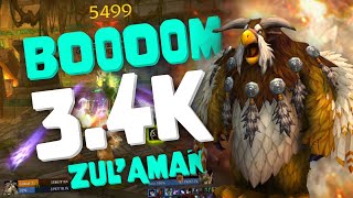 Boomkin Druid ZA | 3.4K DPS in Warcraft TBC