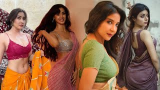 hot girls in saree🥵|saree girls | saree reels | new reel video | Indian saree girls