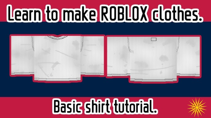 how to make roblox shirt