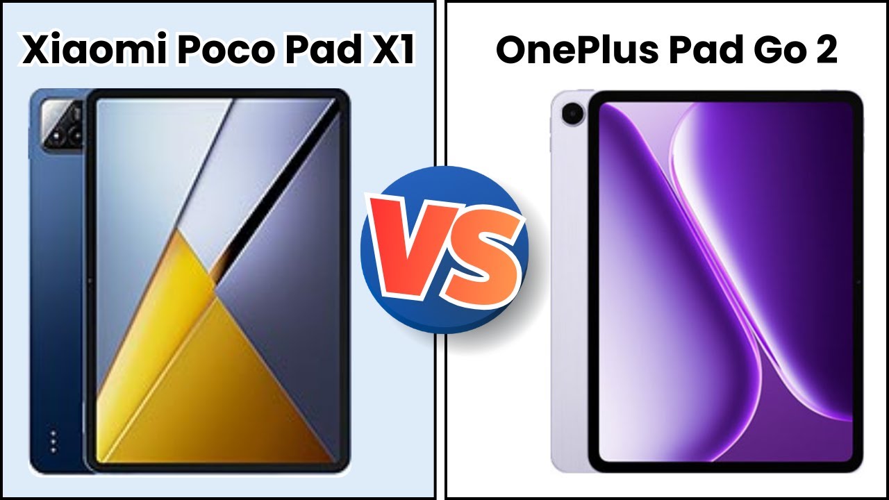 Poco Pad X1 VS OnePlus Pad Go 2 | Full Specs Comparison | Tecify
