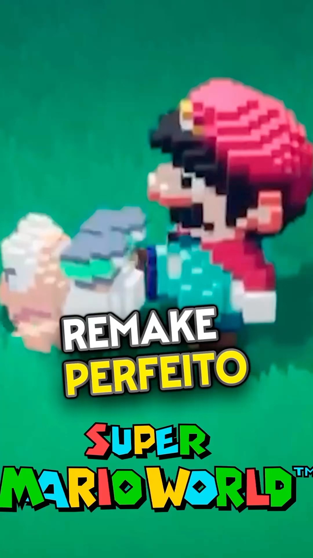 Fã cria impressionante remake 3D do Super Mario World na Unreal Engine 5 #supermario #nintendo